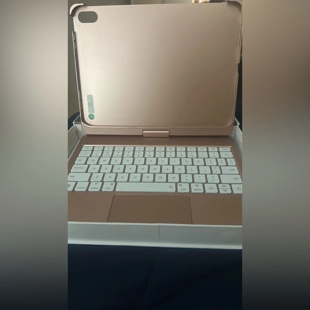 New Rose Gold Keyboard Case.